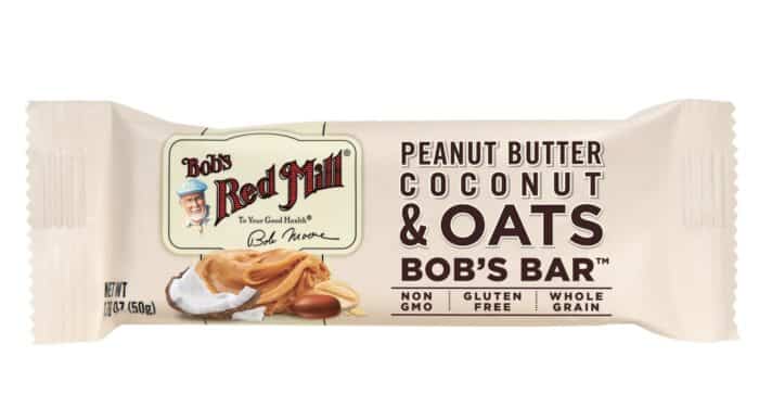 Bob's Red Mill Granola Bars with high protein and fiber