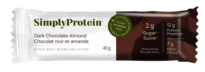 Simply Protein snack bars with high protein and fiber