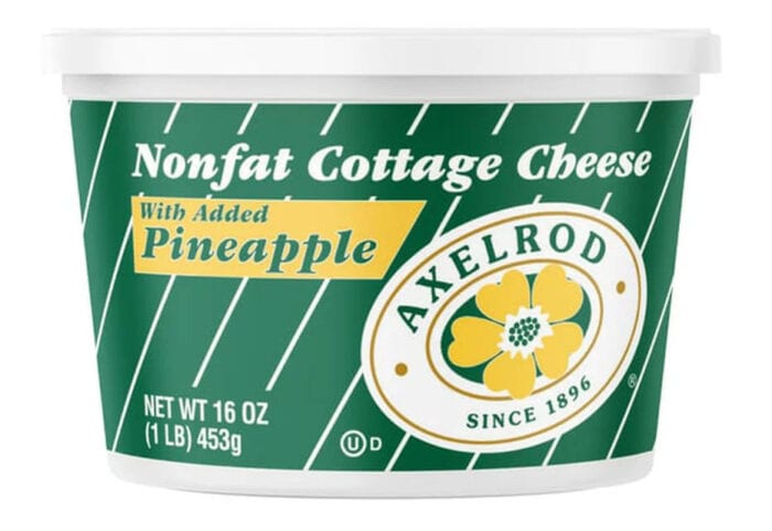 Axelrod nonfat cottage cheese with aspartame