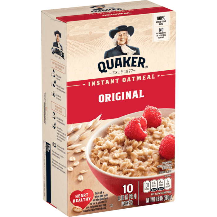 Instant oatmeal for work