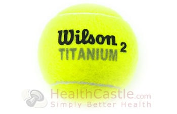 1/2 cup - tennis ball