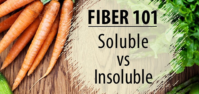 Soluble and insoluble fiber food list and ratio