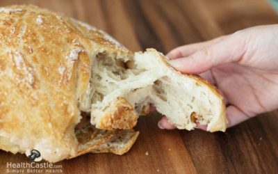 Easy Homemade No-Knead Bread Recipe With Just 3 Ingredients