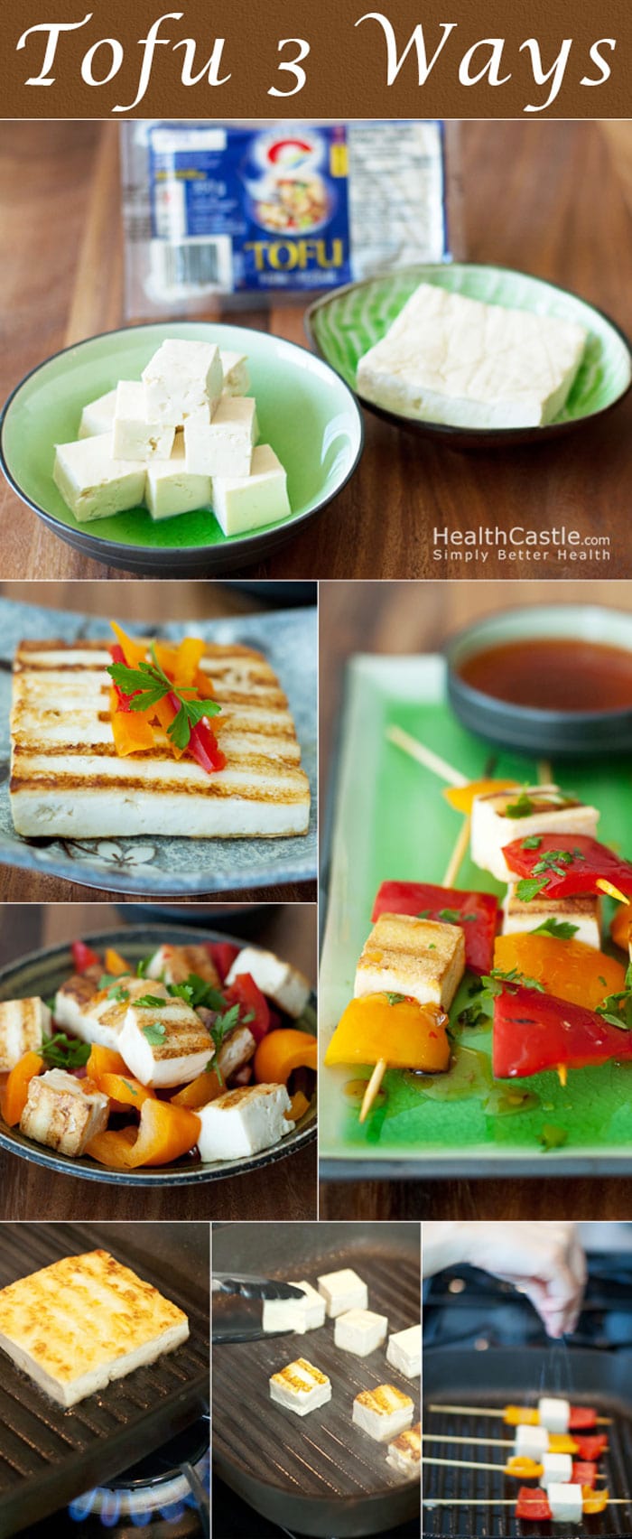 How to Cook Tofu 3 Ways