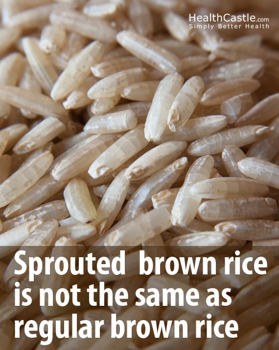 Sprouted Brown Rice nutrition facts and glycemic index