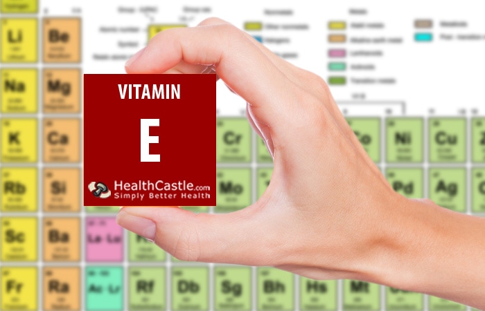 Vitamin E names, food list, and health benefits