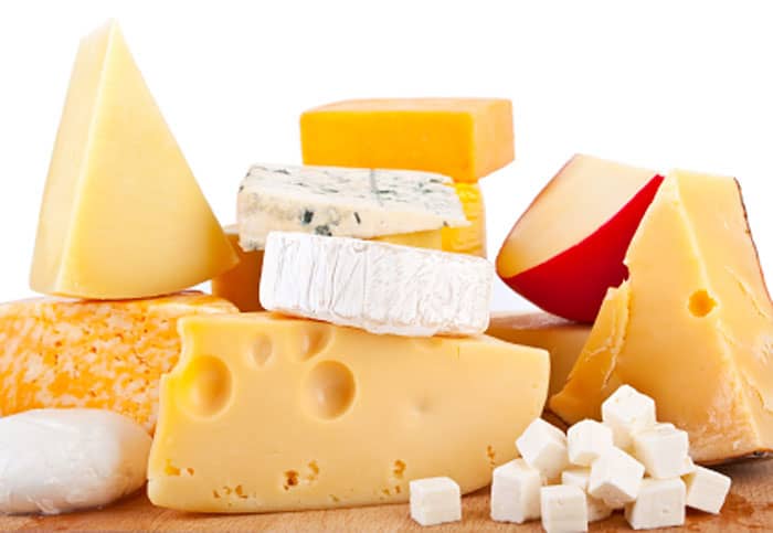 Cheese Fat Content Comparison Chart