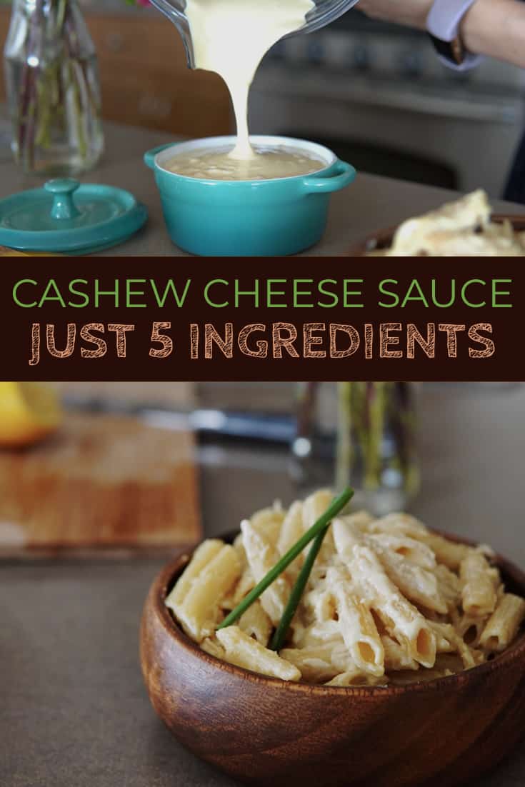 5-Ingredient Cashew Cheese Sauce