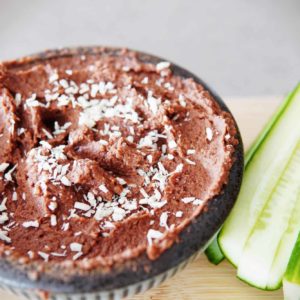 5-Ingredient Chocolate Hummus