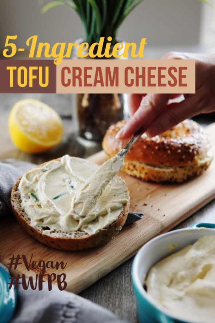 5Ingredient Tofu Cream Cheese