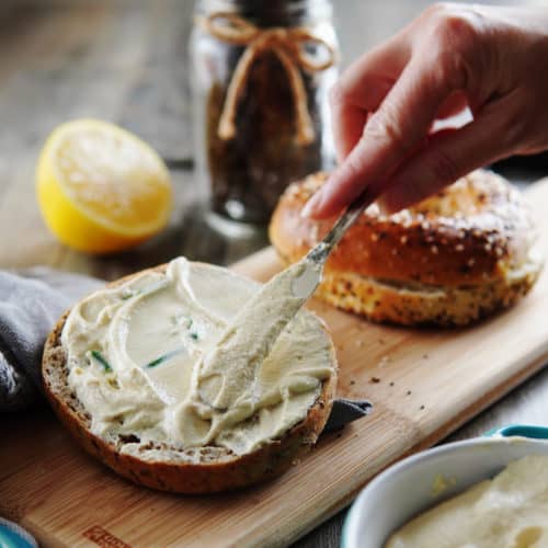 5-ingredient tofu cream cheese