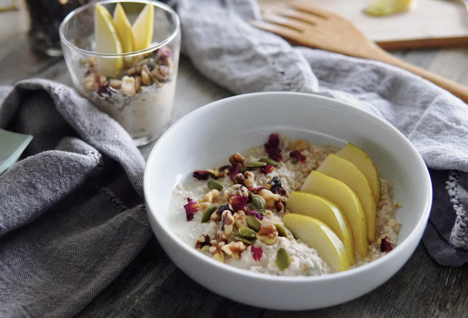 Instant bircher muesli