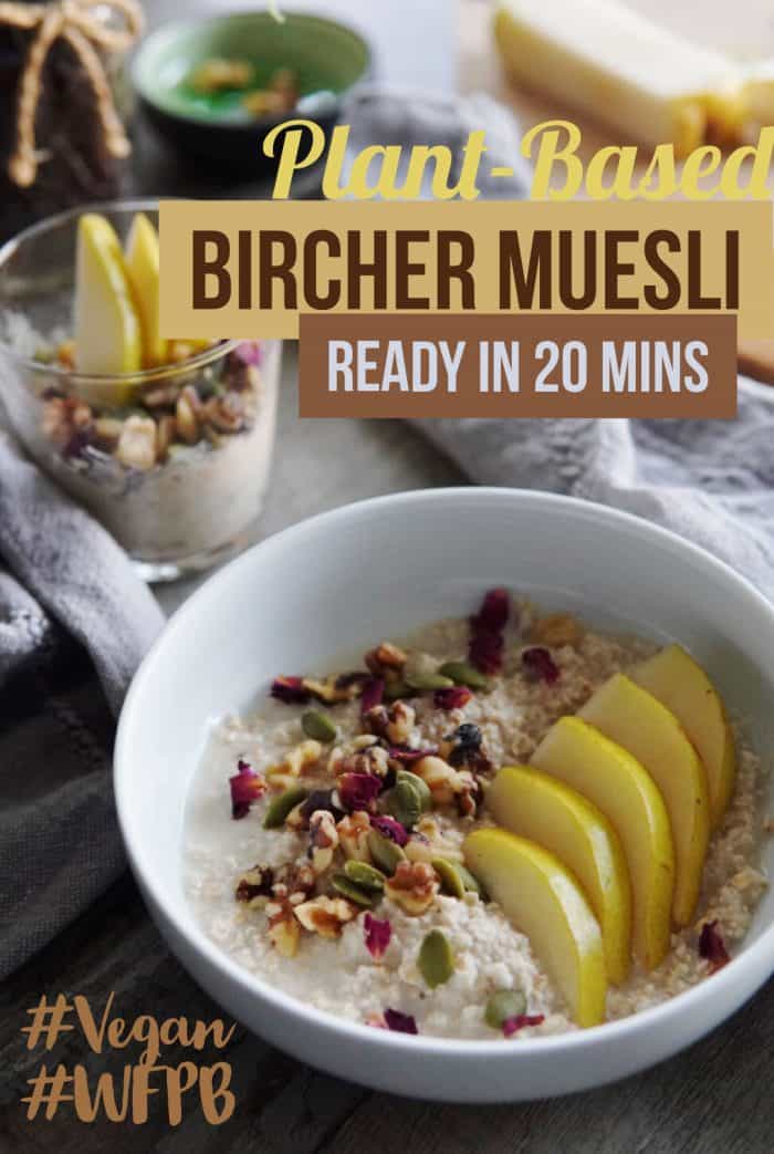 Easy Breakfast Bircher Muesli Poster