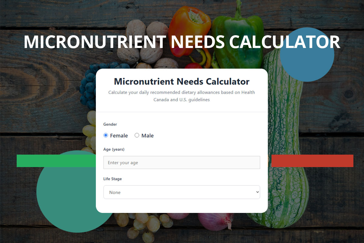 Micronutrient Needs Calculator