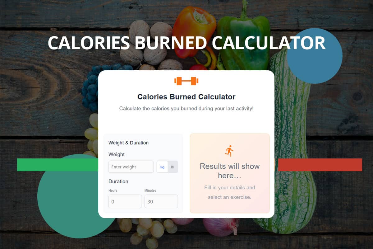 Calories Burned Calculator