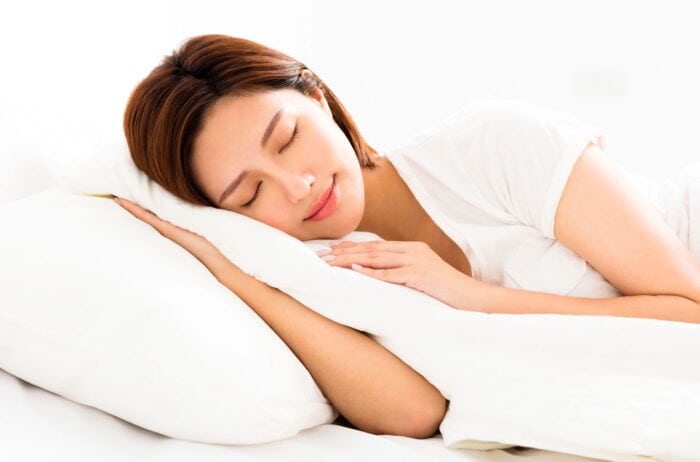 Woman Good Sleep