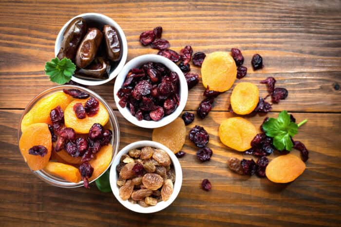 Dried Fruits on Table